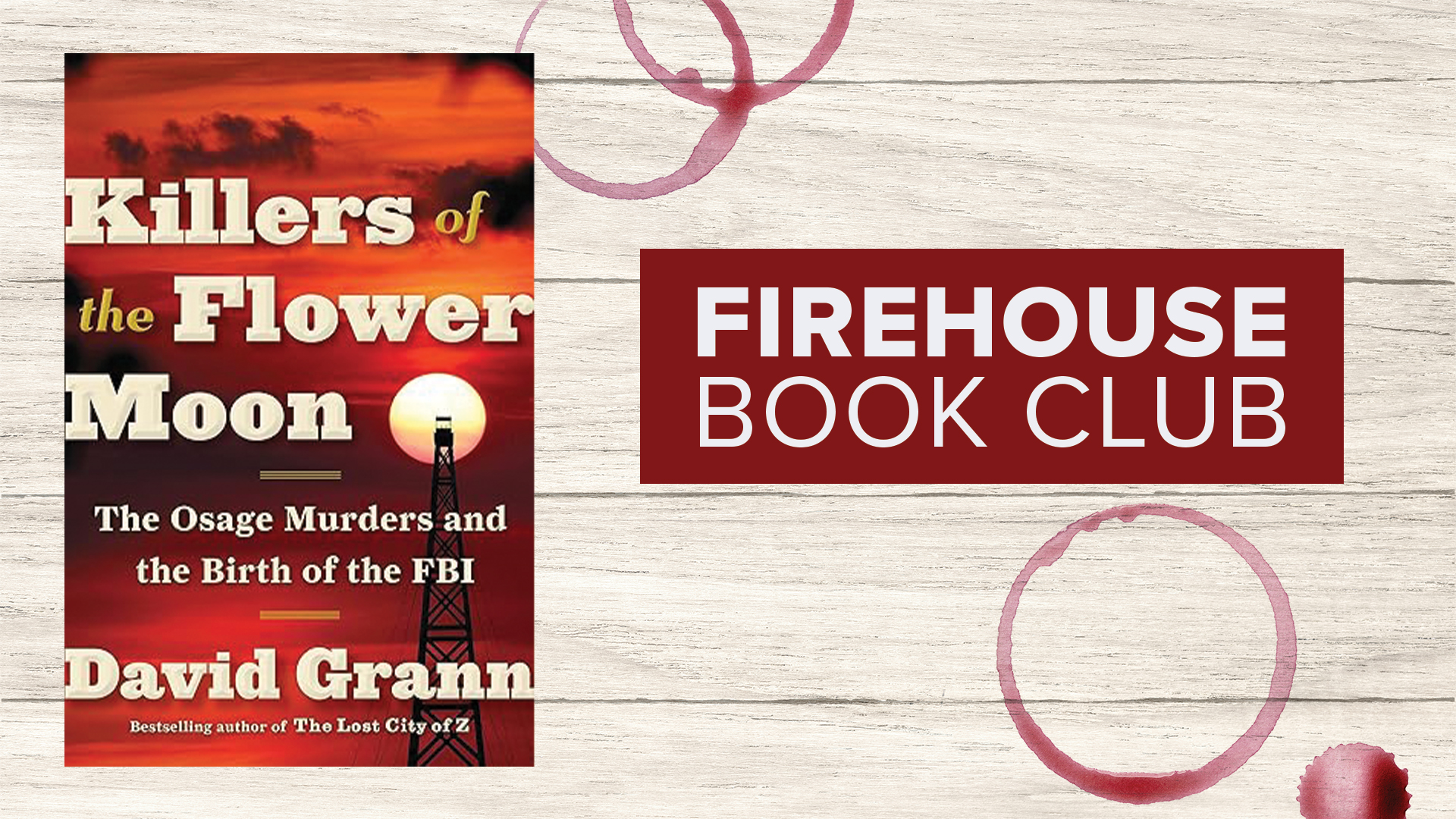 Firehouse Wine Cellars Book Club