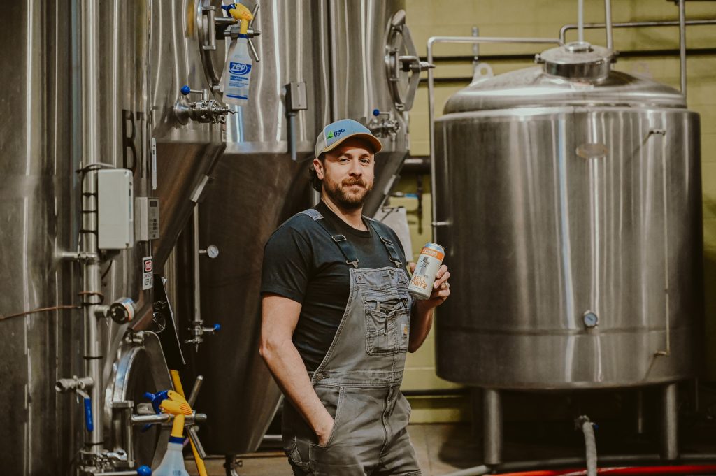Firehouse Brewing Co. Head Brewer Mike Beebe