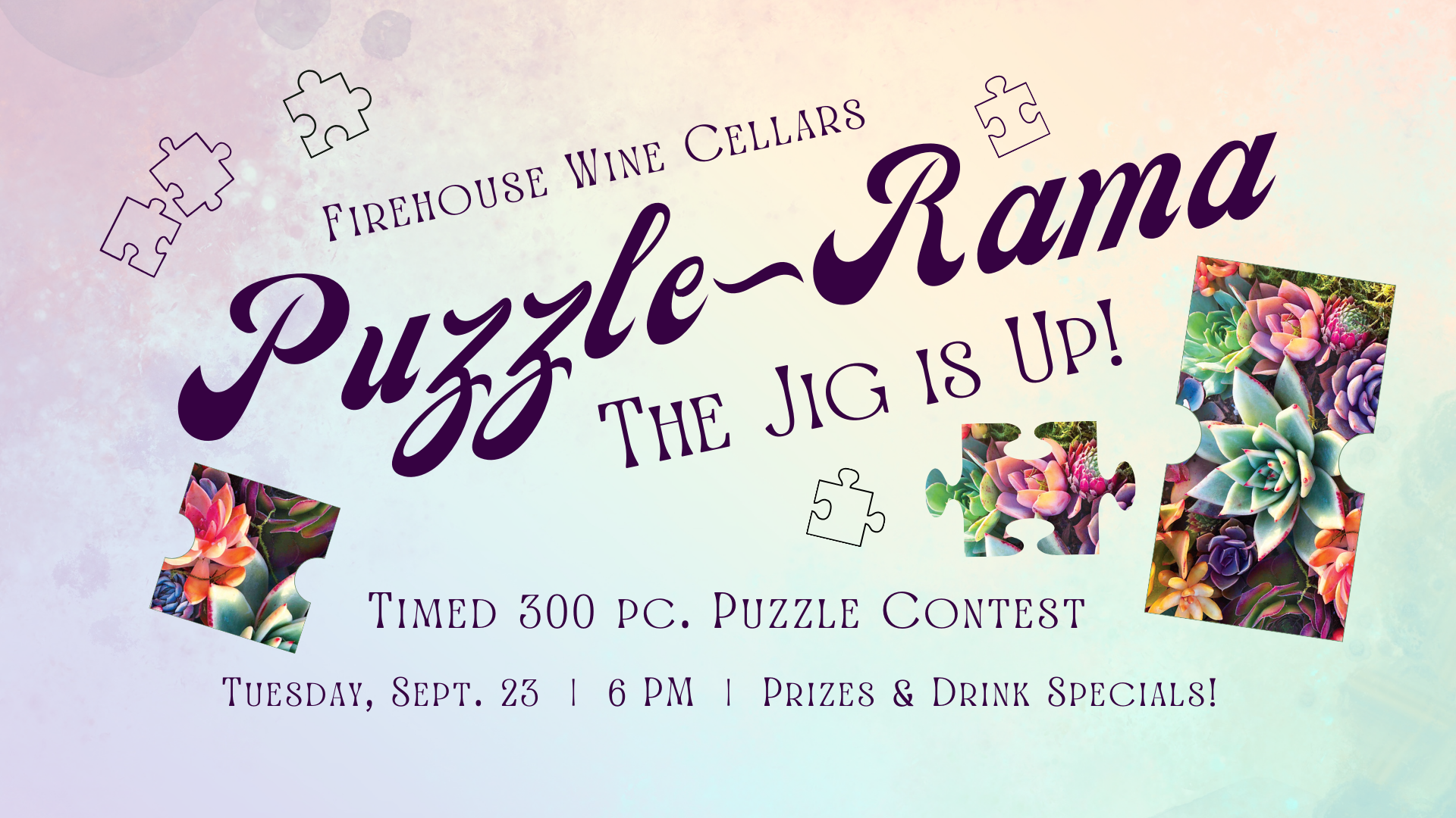 Puzzle~Rama at Firehouse Wine Cellars in Rapid City